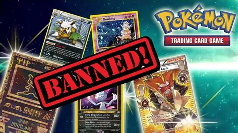 Why are pokemon banned?