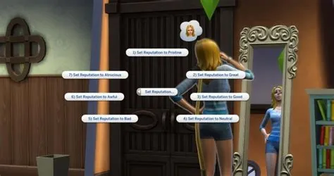 How do you make your sims in labor cheat?