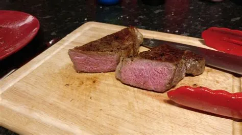 How pink is too pink for steak?