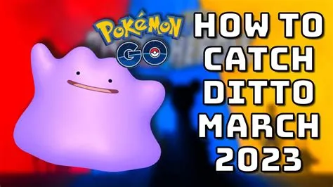 How do you get a ditto 2023?