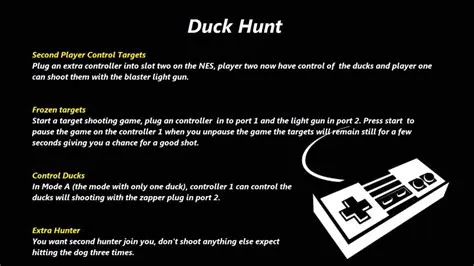 How to cheat duck hunt?