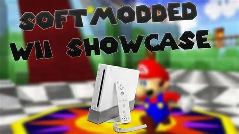 What does soft modded wii mean?