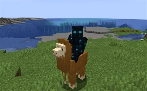 Can you ride a llama minecraft?