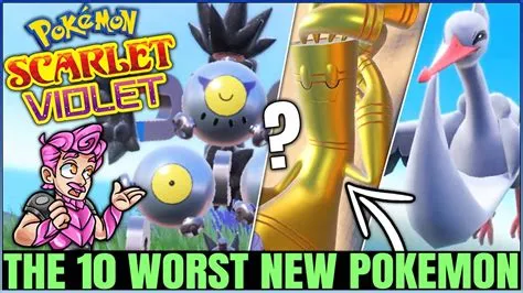 Is scarlet and violet the worst pokemon game?