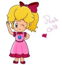 Does peach have a kid?