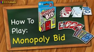 How many people can play monopoly bid?