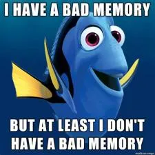 Why is my memory so bad at 18?