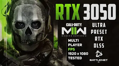 Can rtx 3050 run call of duty?