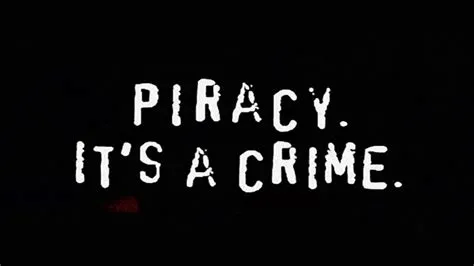 Is piracy a big crime?