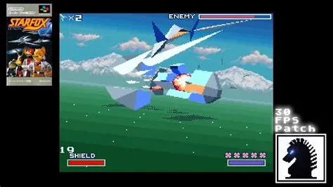 What fps does star fox run at snes?