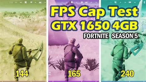 Why is my fps capped at 144 in fortnite?