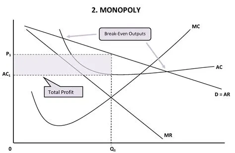 Can a monopoly break even?