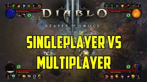 Does diablo have single player?