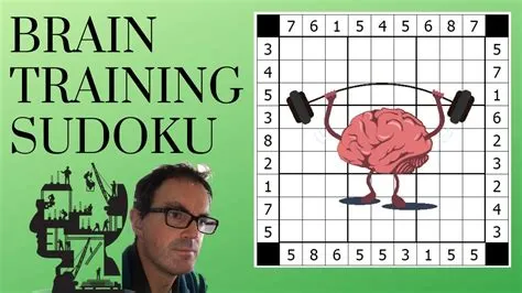 What effects does sudoku have on the brain?