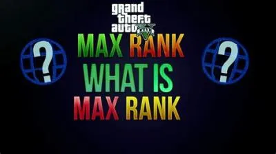 What is the max gta rank?