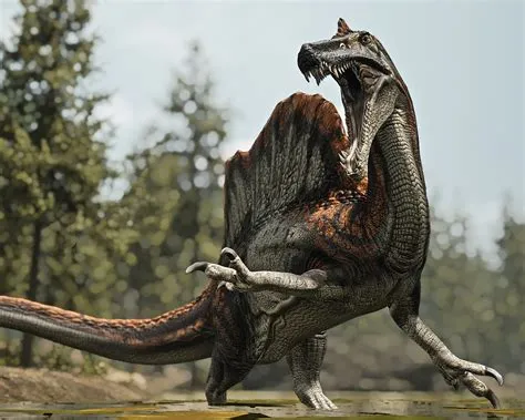 Is spinosaurus in path of titans?