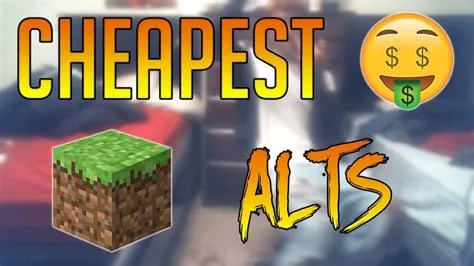 Do you have to buy minecraft again for an alt?