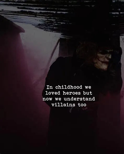 Why are villains more loved than heroes?