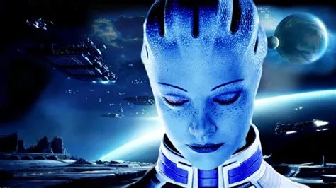 Does liara have a child mass effect?