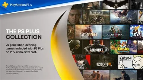 Is the playstation plus collection being removed?