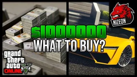 What to spend 4 million in gta 5?