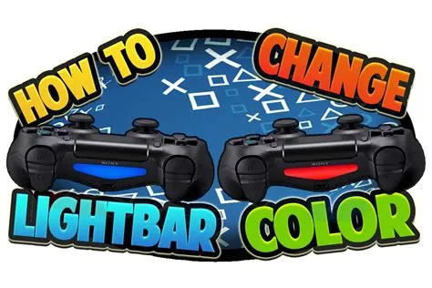 What color should ps4 light be?