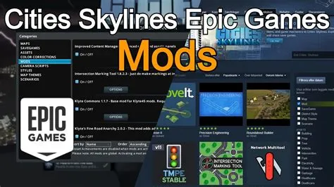 Does epic games allow mods?