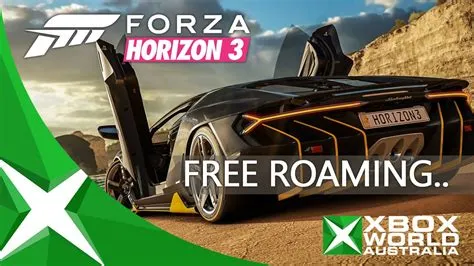 Can you free roam in forza horizon 5 multiplayer?