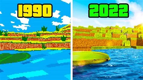 Is minecraft created in 1990?