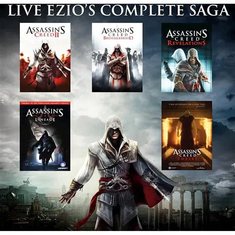 Does ezio collection have all three games?