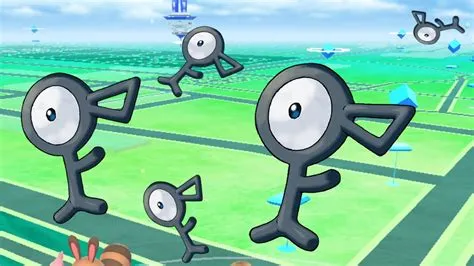 What is pokémon unown g?