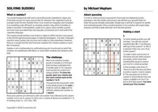 Can you solve sudoku without guessing?