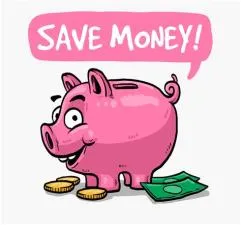 Is it ok to save money in piggy bank?