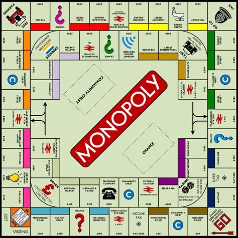 What is the origin of the game monopoly?