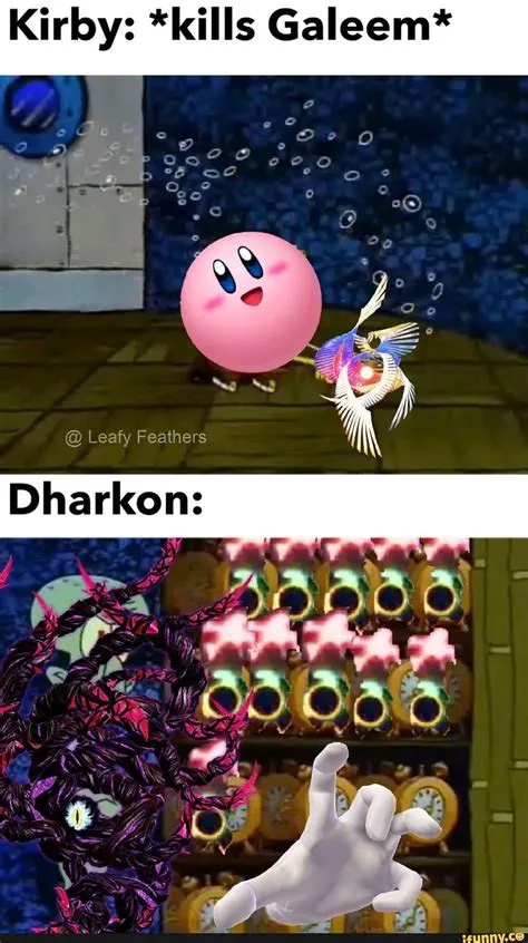 How did kirby survive galeem?