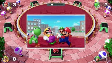 How to play 2v2 online mario party?