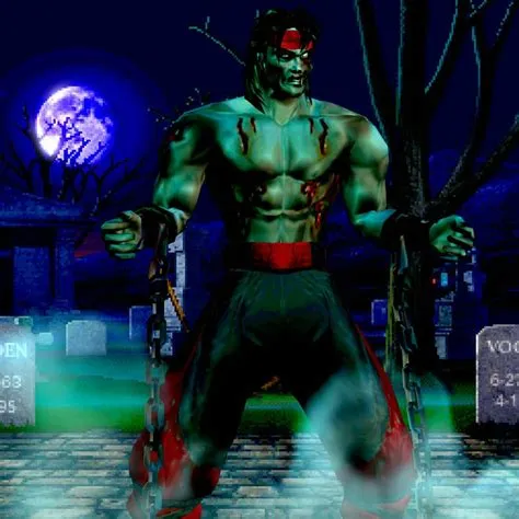 How did liu kang turn into a zombie?