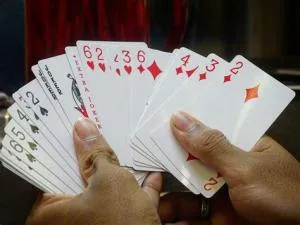 Is playing cards without money illegal in india?