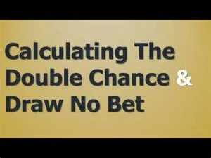 Can you lose a double chance bet?