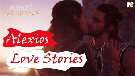 Does alexios fall in love?