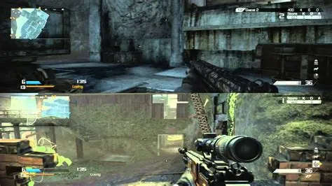 Is call of duty ghost split-screen?