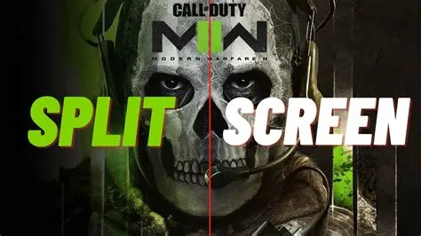 Is it possible to play split-screen on modern warfare?