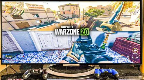 Is war zone split screen?