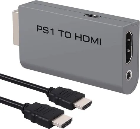 Did ps1 have hdmi?