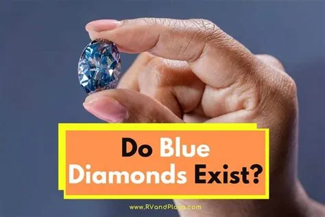 Do blue diamonds exist?