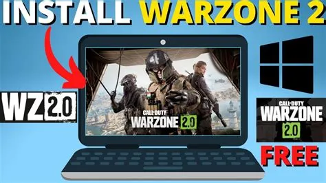 Does warzone have to install after downloading?