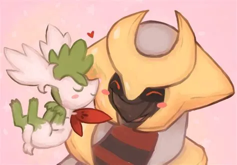 Why was giratina chasing shaymin?