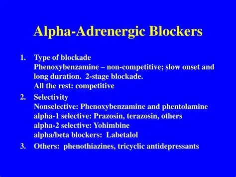 Can you block adrenaline?