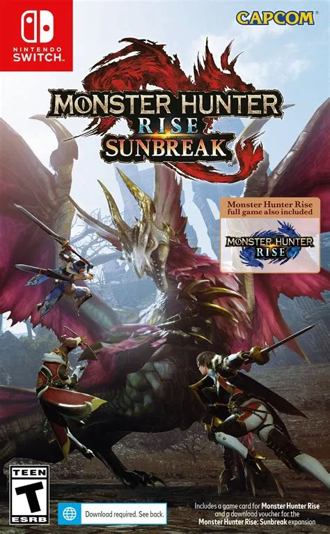 Do you have to pay for monster hunter sunbreak?