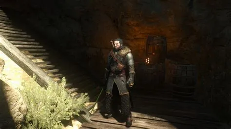 Why does geralt turn grey?